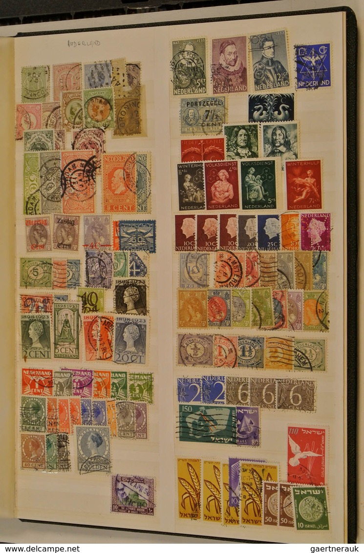 28542 Europa: Various, Much MNH, Material Of European Countries In 4 Stockbooks. Contains Much Bundespost - Autres - Europe