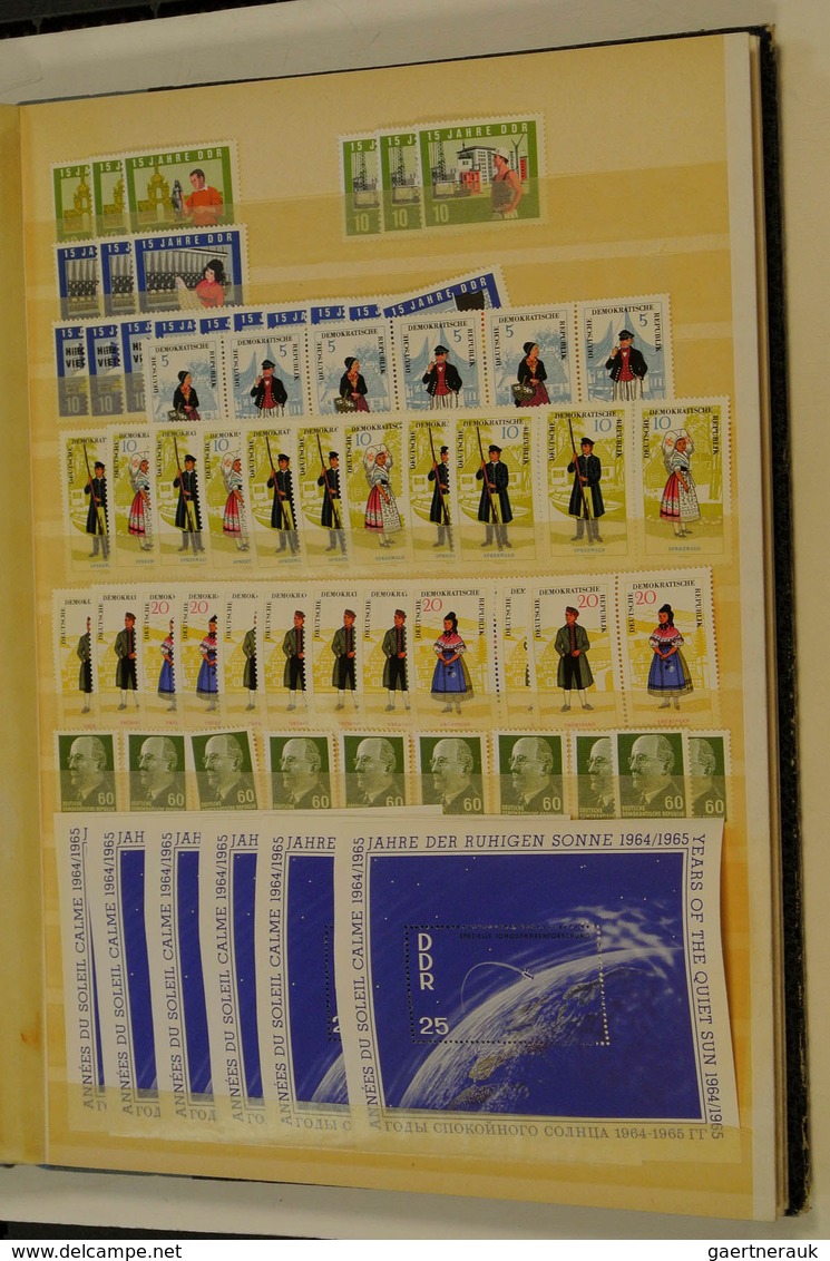 28542 Europa: Various, much MNH, material of European countries in 4 stockbooks. Contains much Bundespost