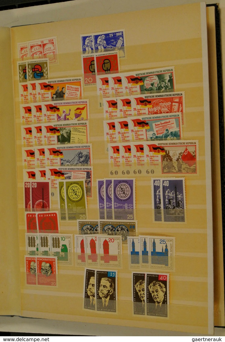 28542 Europa: Various, much MNH, material of European countries in 4 stockbooks. Contains much Bundespost