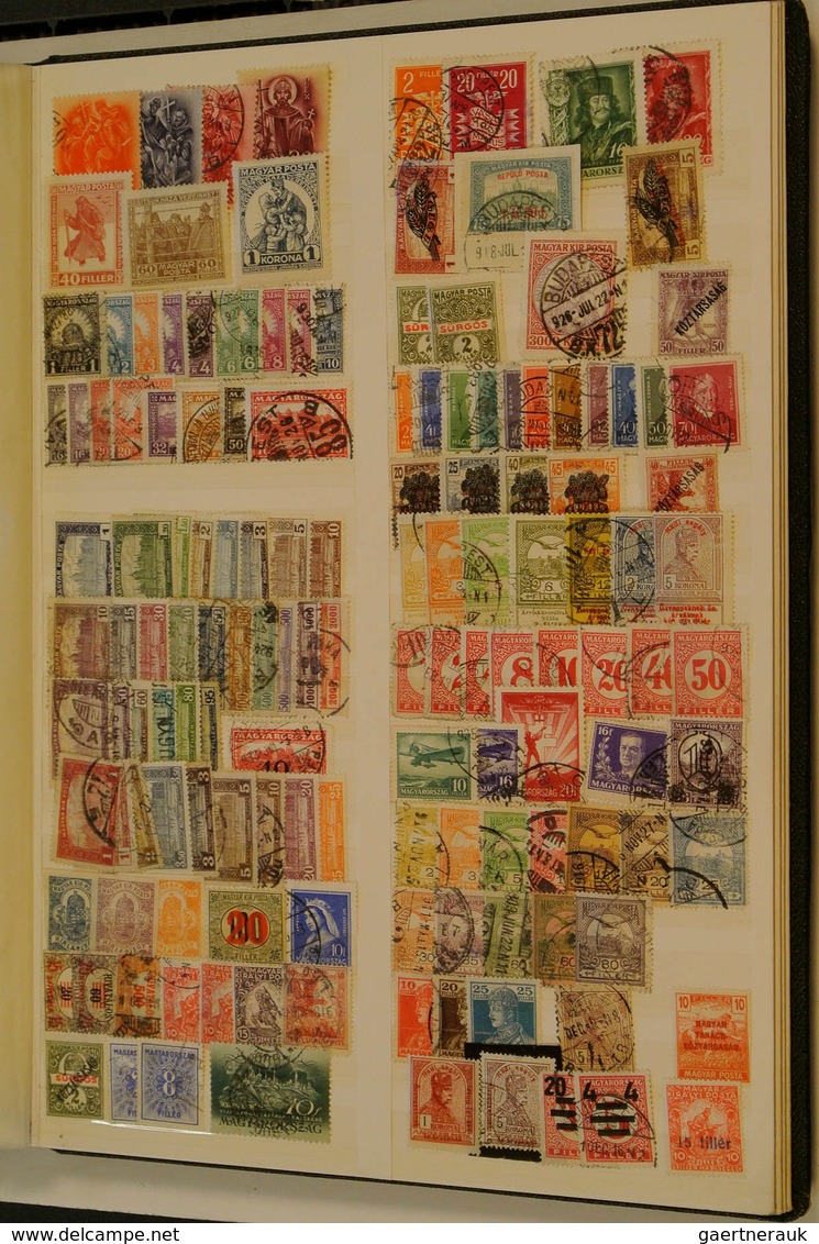 28542 Europa: Various, much MNH, material of European countries in 4 stockbooks. Contains much Bundespost