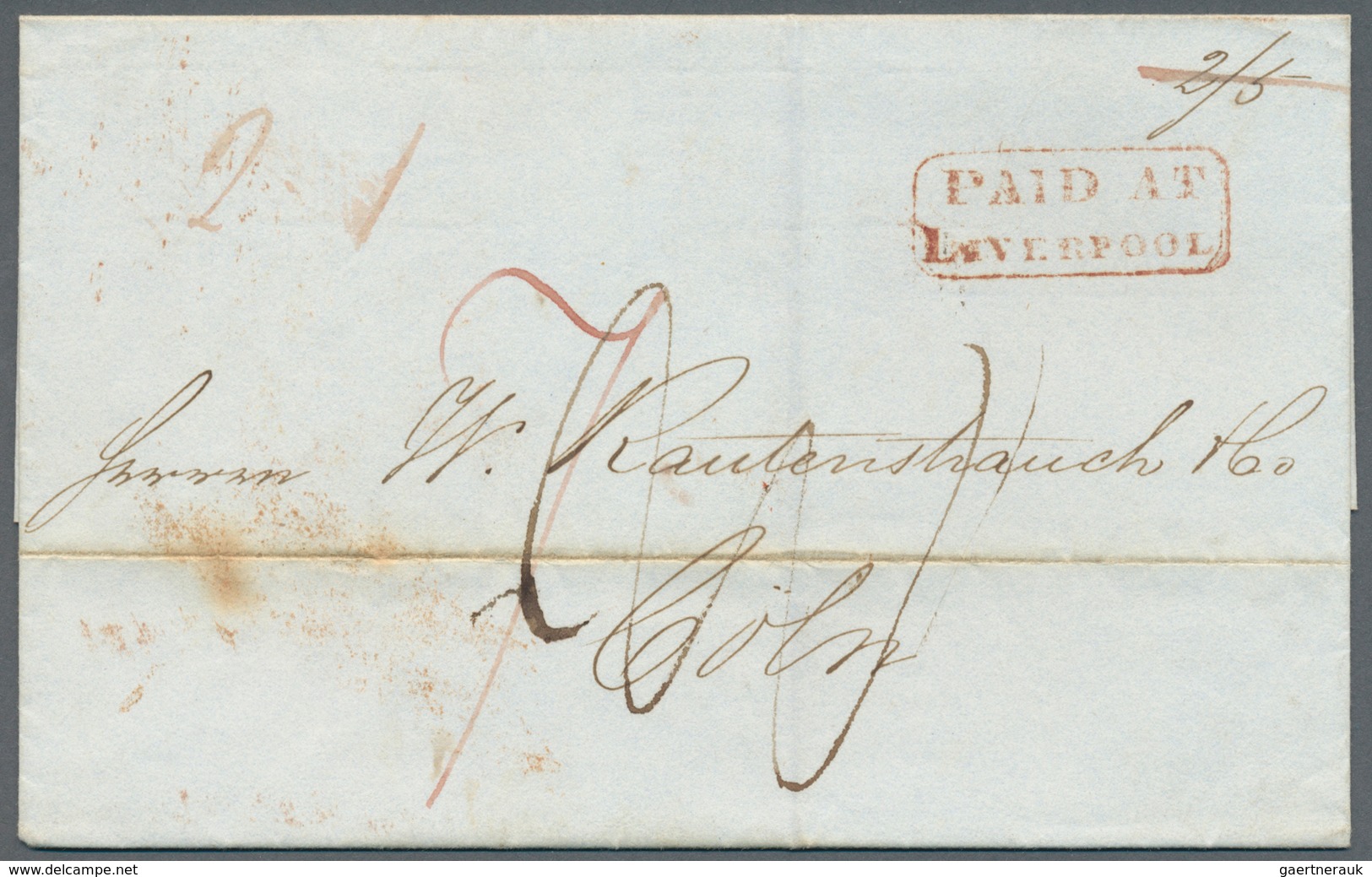 28548 Europa: 1769/1869, European Transit Mail, collection of apprx. 65 (mainly stampless) covers, showing