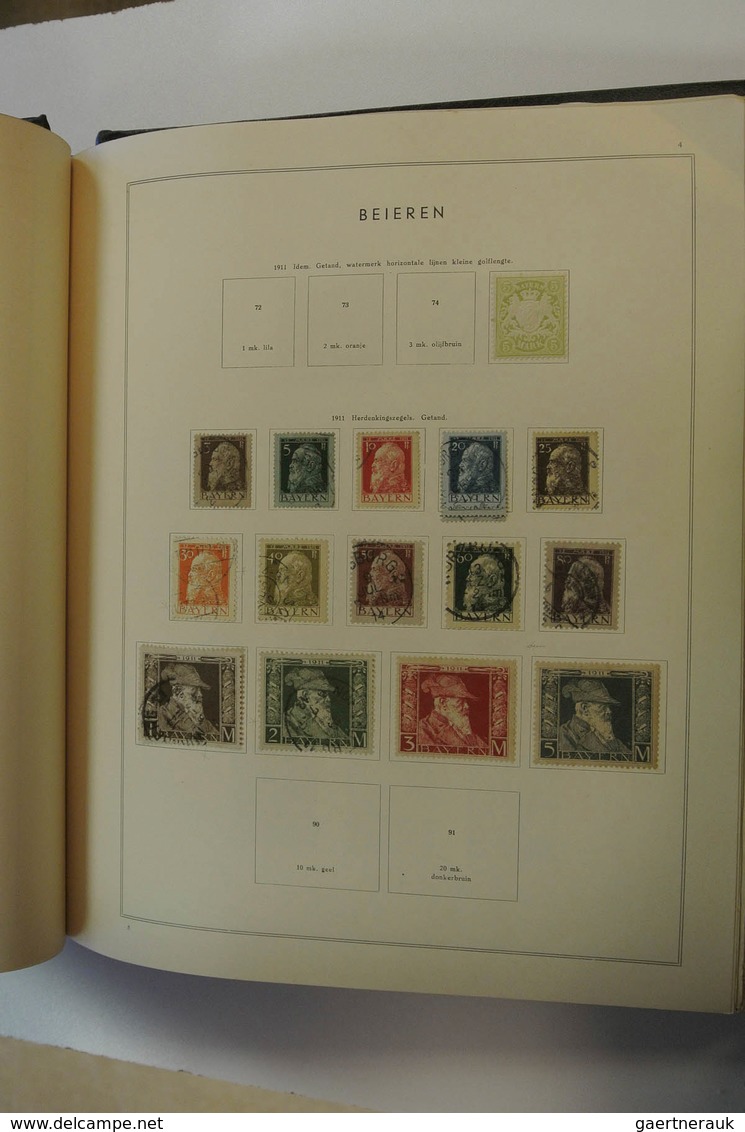 28556 Europa: 1850/1940: Well filled collection Europe ca. 1850-1940 in 4 Excelsior albums. Collection con