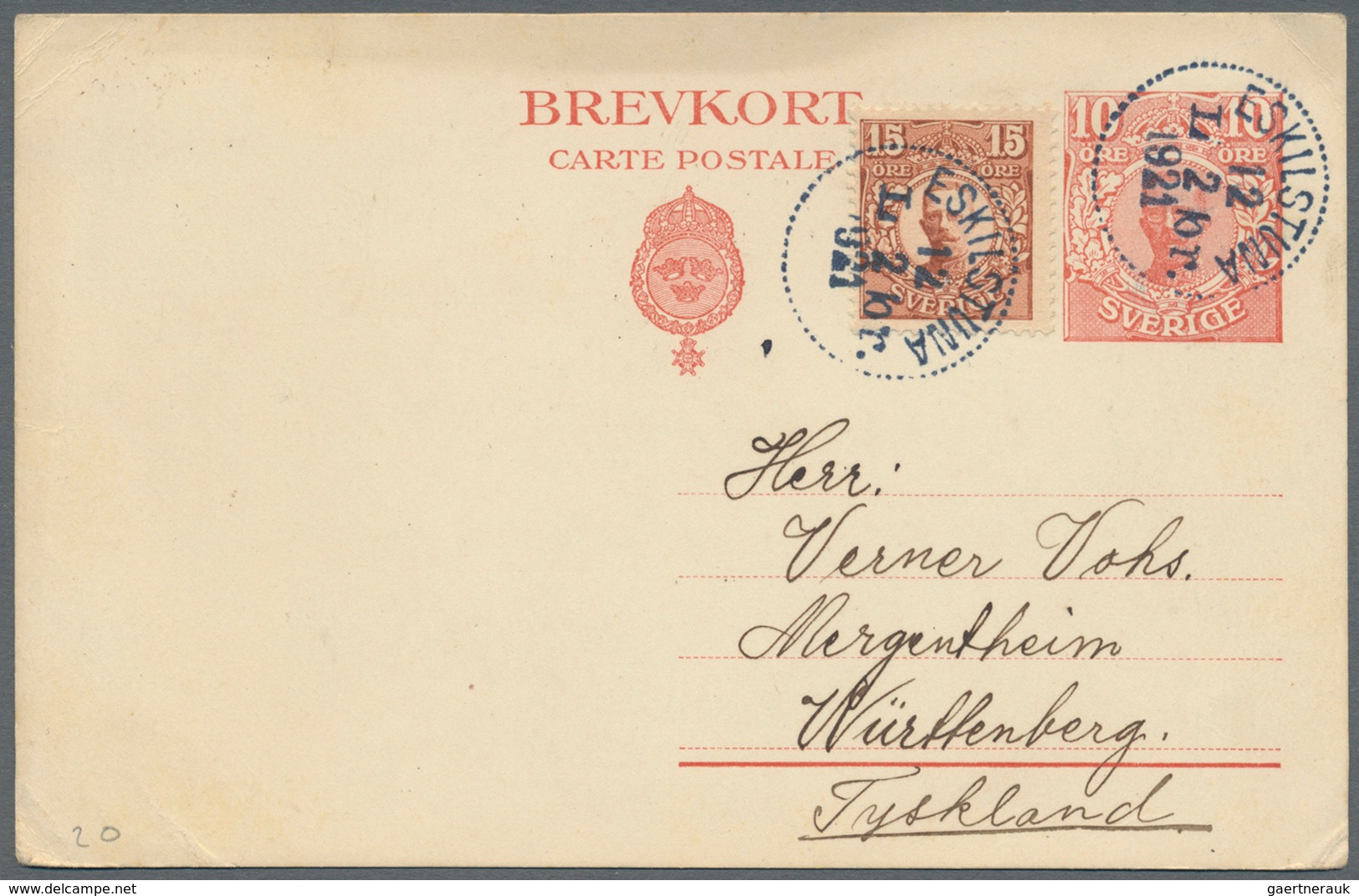 28577 Europa: 1875/1989 (ca.), Accumulation With About 280 Covers And Mostly Used Postal Stationeries Incl - Autres - Europe