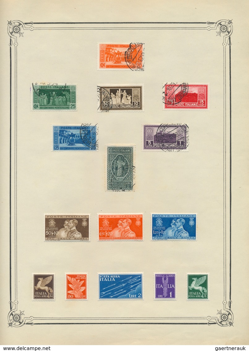 28579 Europa: 1880/1940 (ca.), Mint And Used Collection In A Binder Neatly Arranged On Pages, Comprising A - Autres - Europe