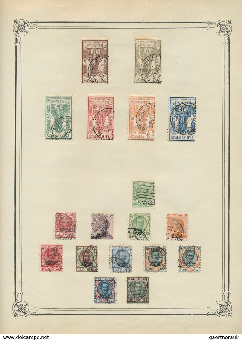 28579 Europa: 1880/1940 (ca.), mint and used collection in a binder neatly arranged on pages, comprising a