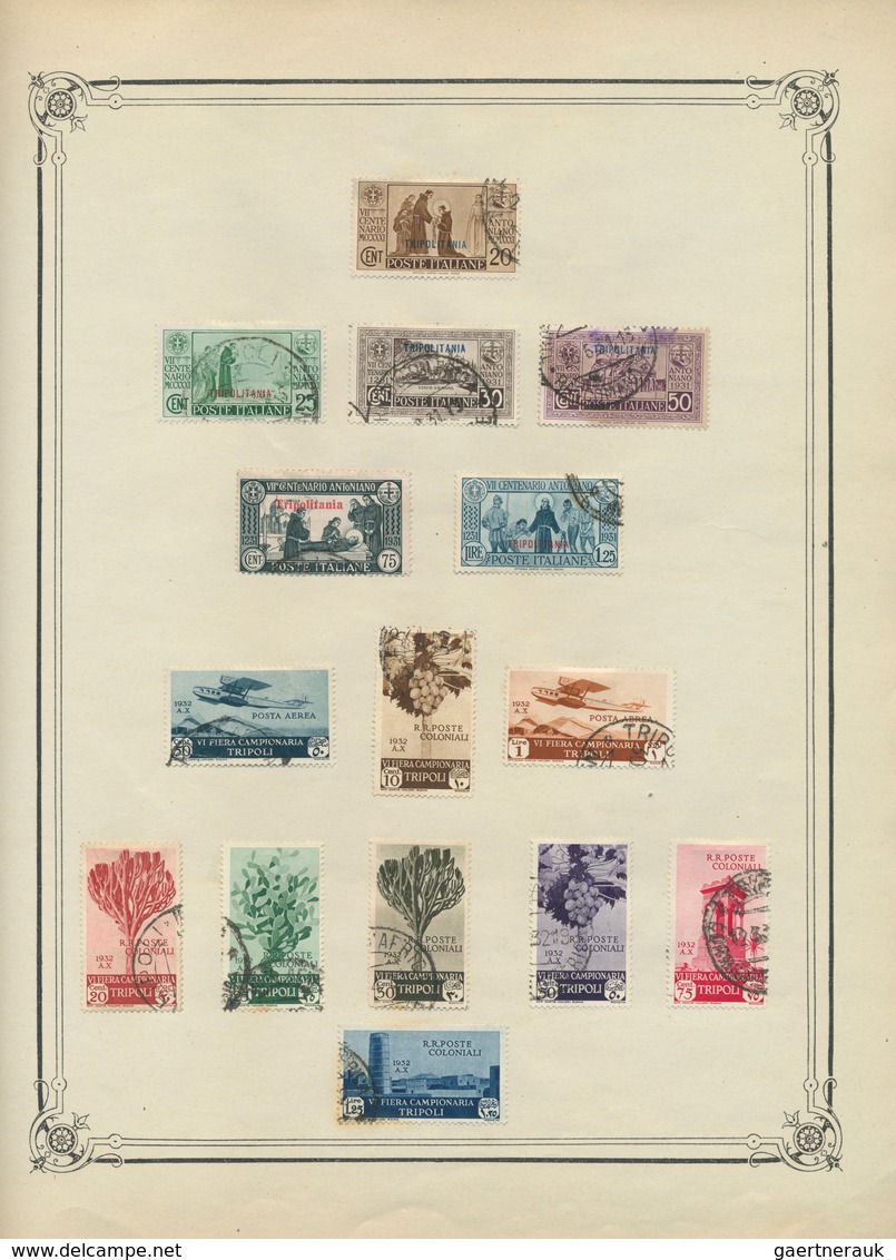 28579 Europa: 1880/1940 (ca.), mint and used collection in a binder neatly arranged on pages, comprising a