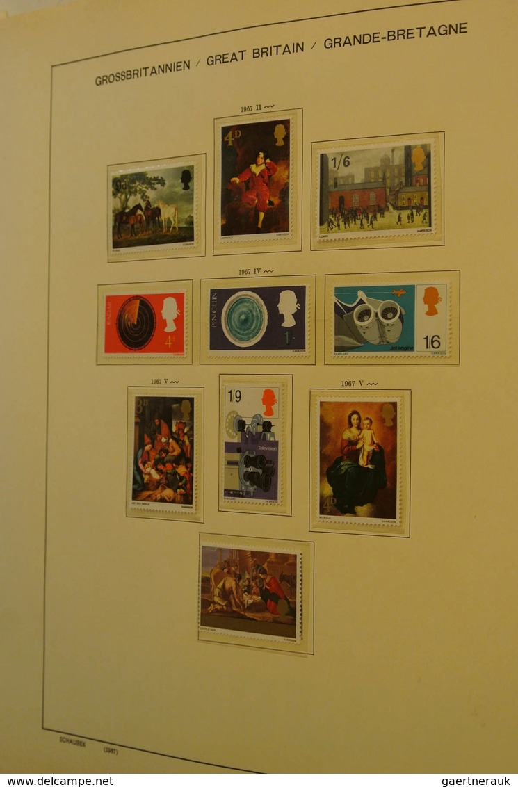 28596 Europa: 1940/70: MNH, mint hinged and used collection Europa ca. 1940-1970 on albumpages in cassette