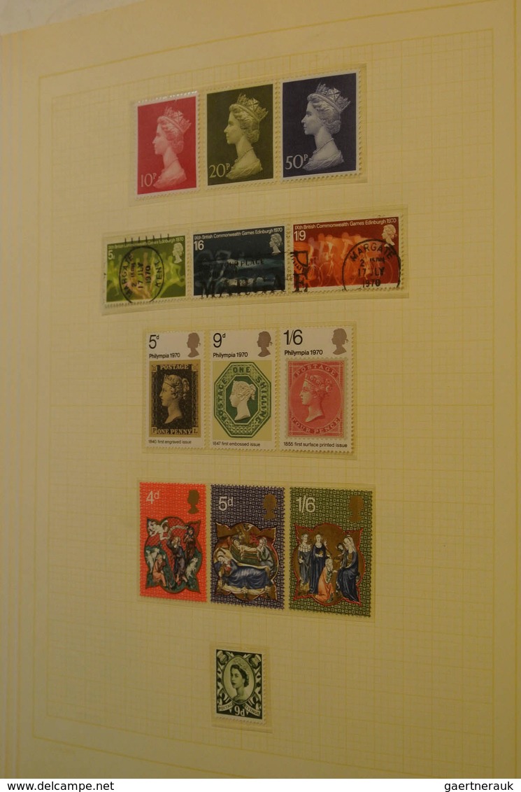 28596 Europa: 1940/70: MNH, mint hinged and used collection Europa ca. 1940-1970 on albumpages in cassette