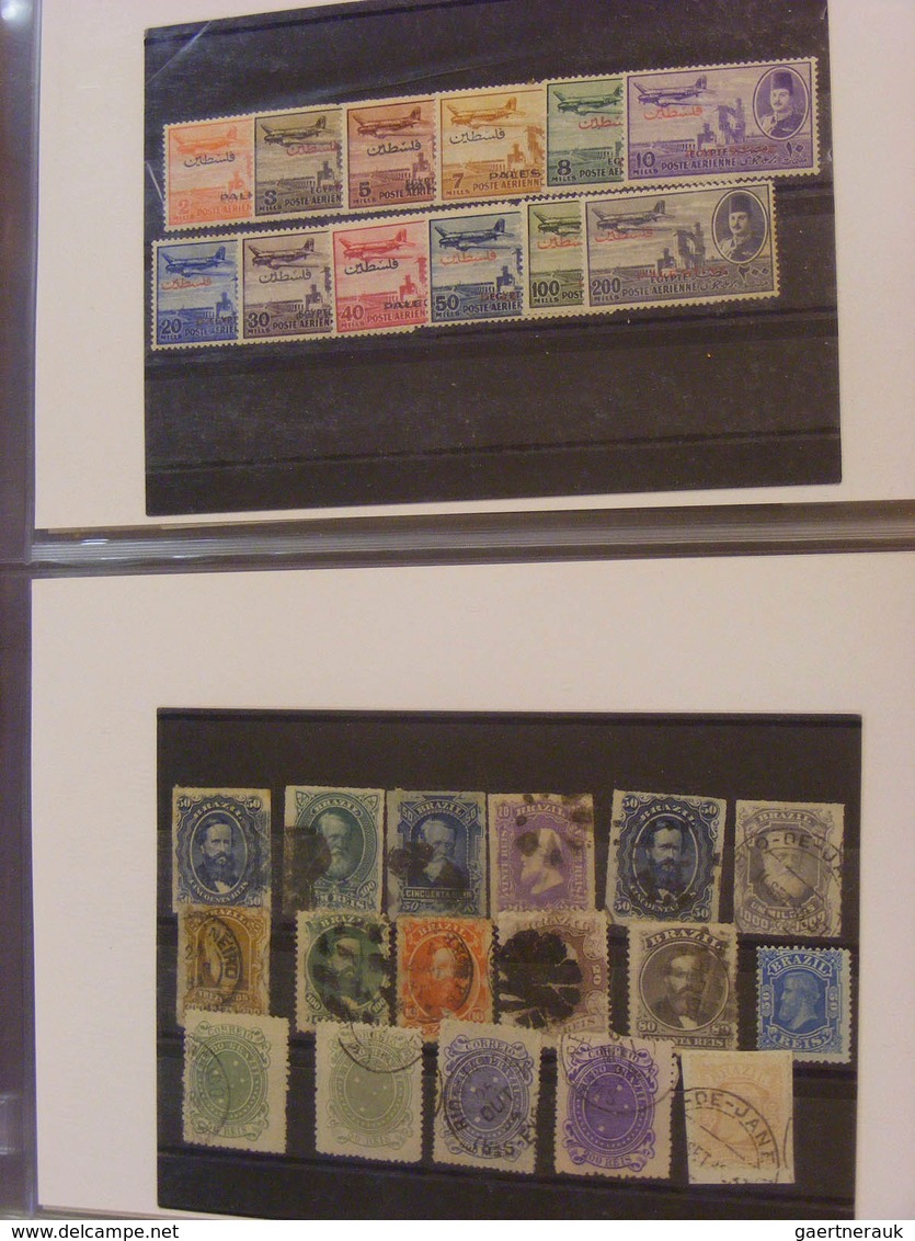 28615 Europa: Album With Various MNH, Mint Hinged And Used Material Of Various, Mostly European Countries - Autres - Europe