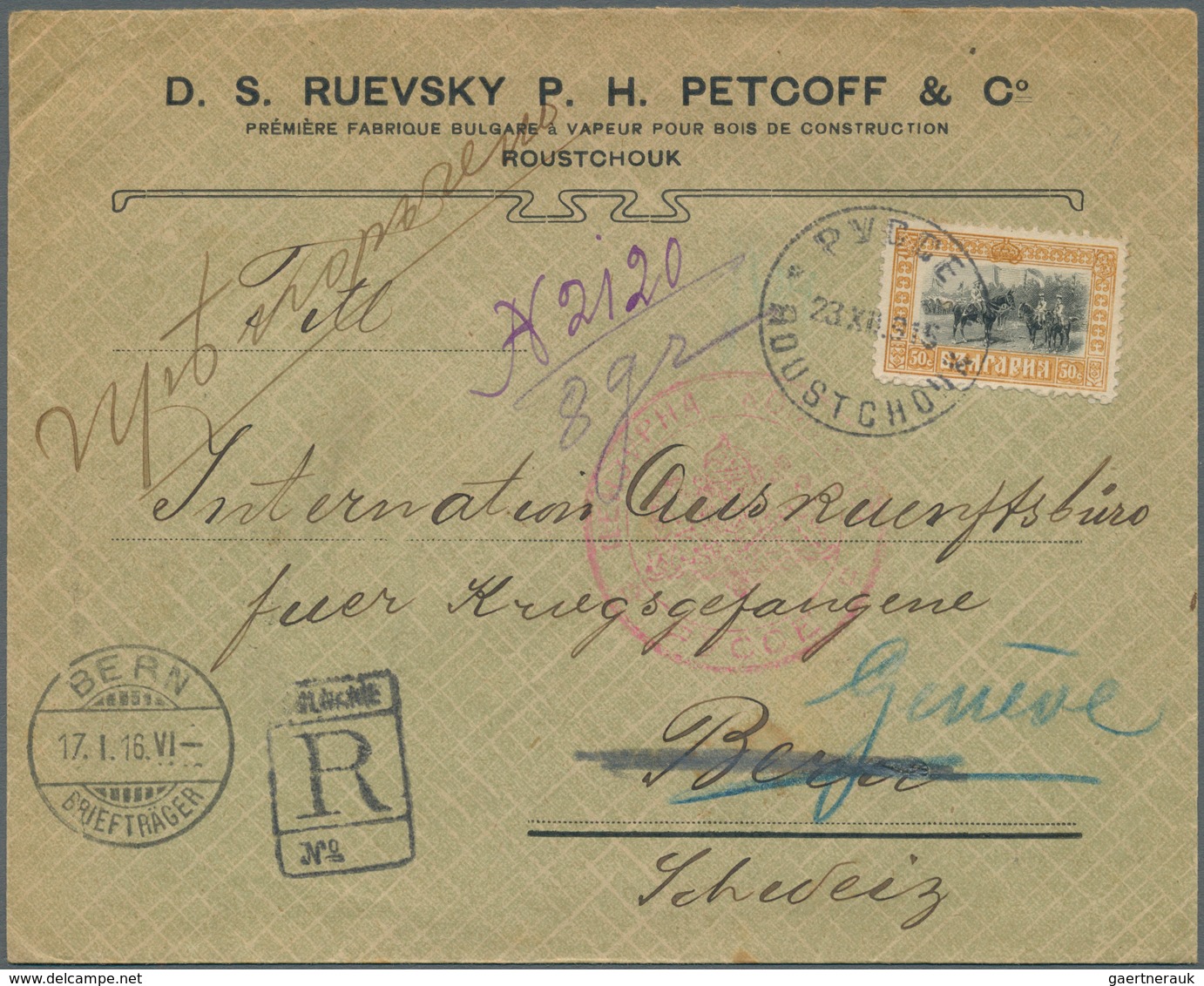28621 Europa - Ost: 1870/1944: Attractive Lot Of 35 Envelopes, Picture Postcards And Postal Stationeries F - Andere-Europa
