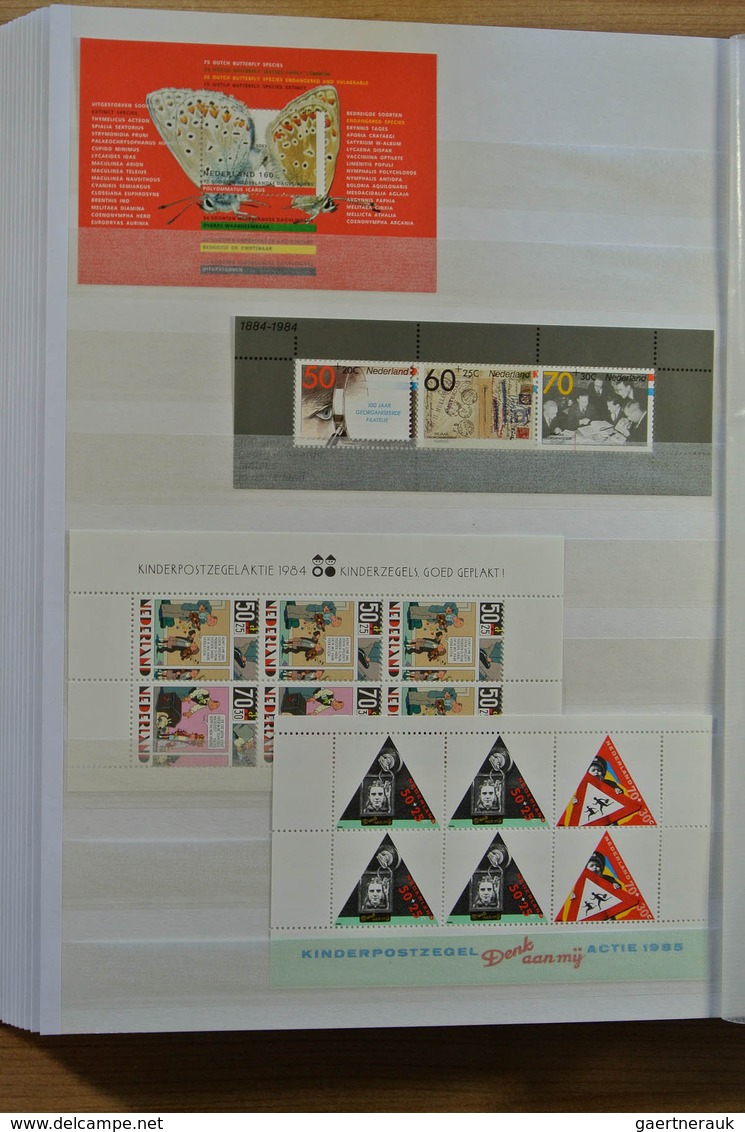 28626 Europa - West: Collection of ca. 550 MNH souvenir sheets (and some stampbooklets) of Western Europe