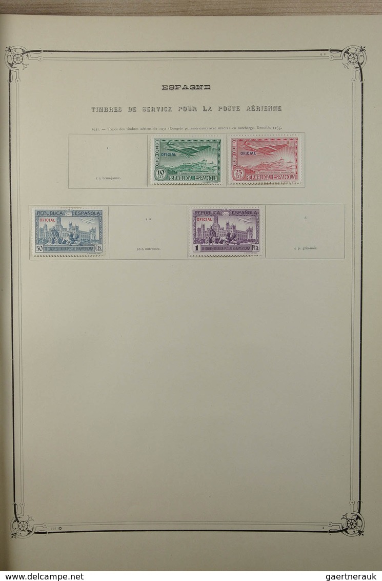 28628 Europa - West: ca. 1850-1935. Mostly used collection Western Europe 1850-1935 in 2 old large Yvert a