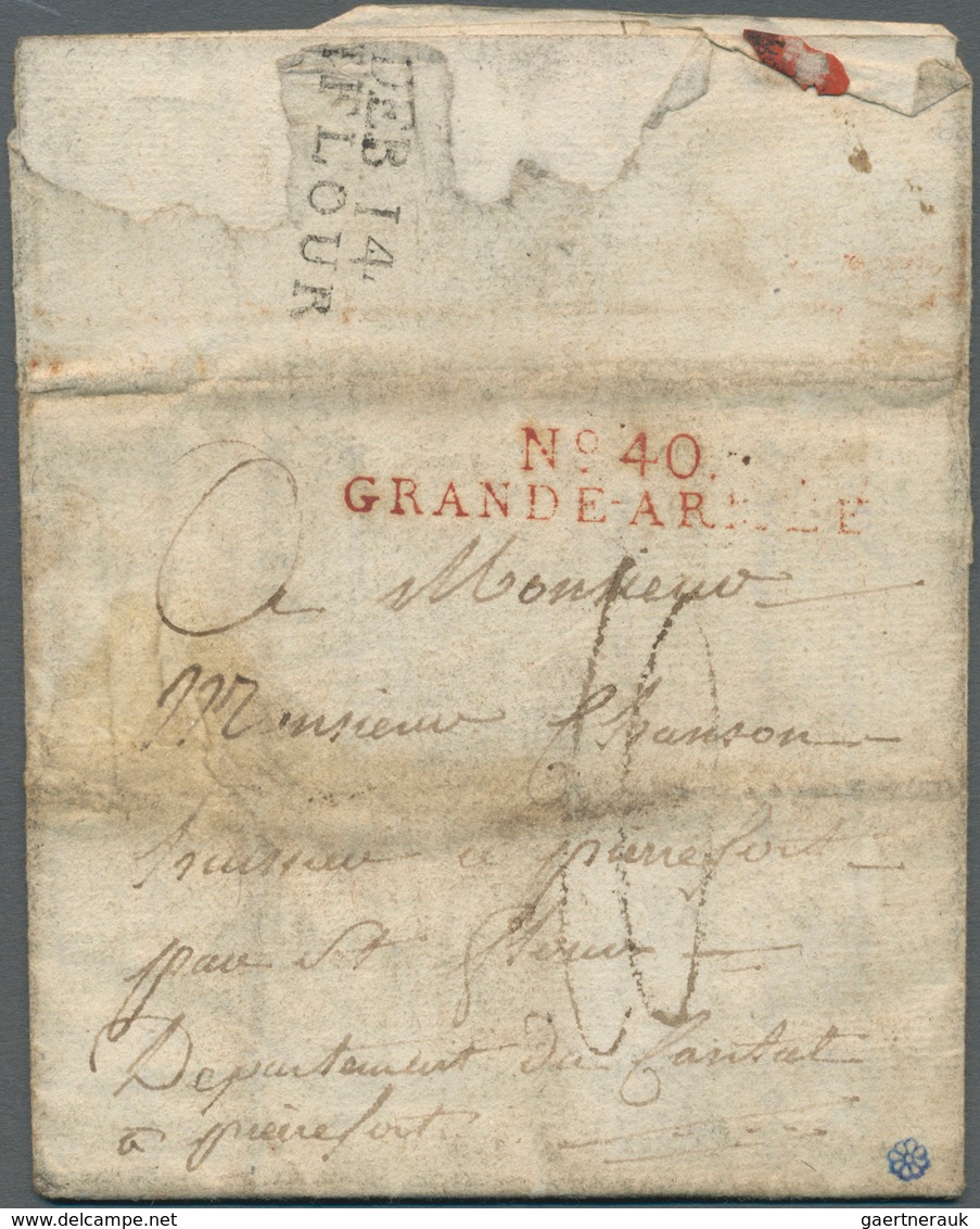 28631 Europa - West: 1893/1813, Interessante Sammlung "Französische Armeepost" In Europa Mit Ca. 70 Briefe - Autres - Europe