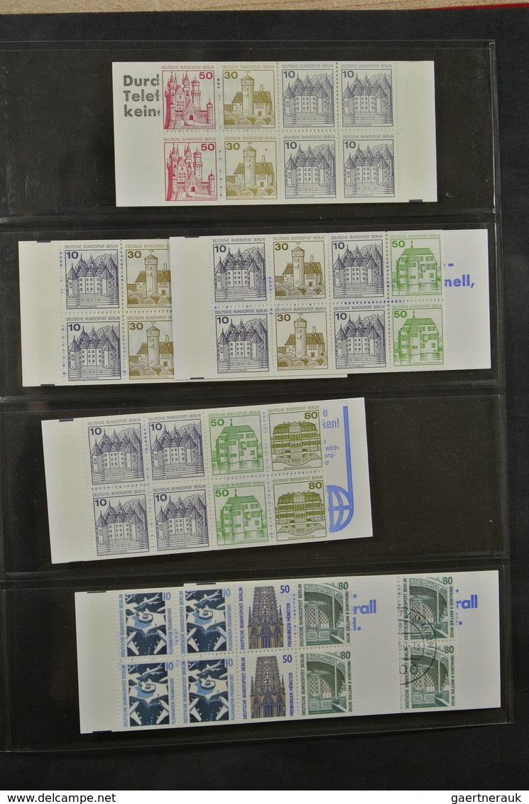 28636 Europa - West: Album With Over 90 Stampbooklets Of Various Western European Countries, Including Som - Autres - Europe