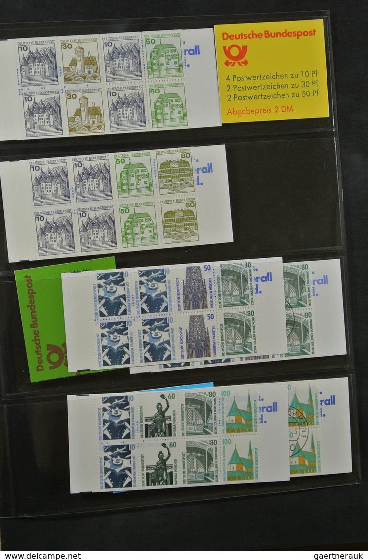 28636 Europa - West: Album with over 90 stampbooklets of various Western European countries, including som