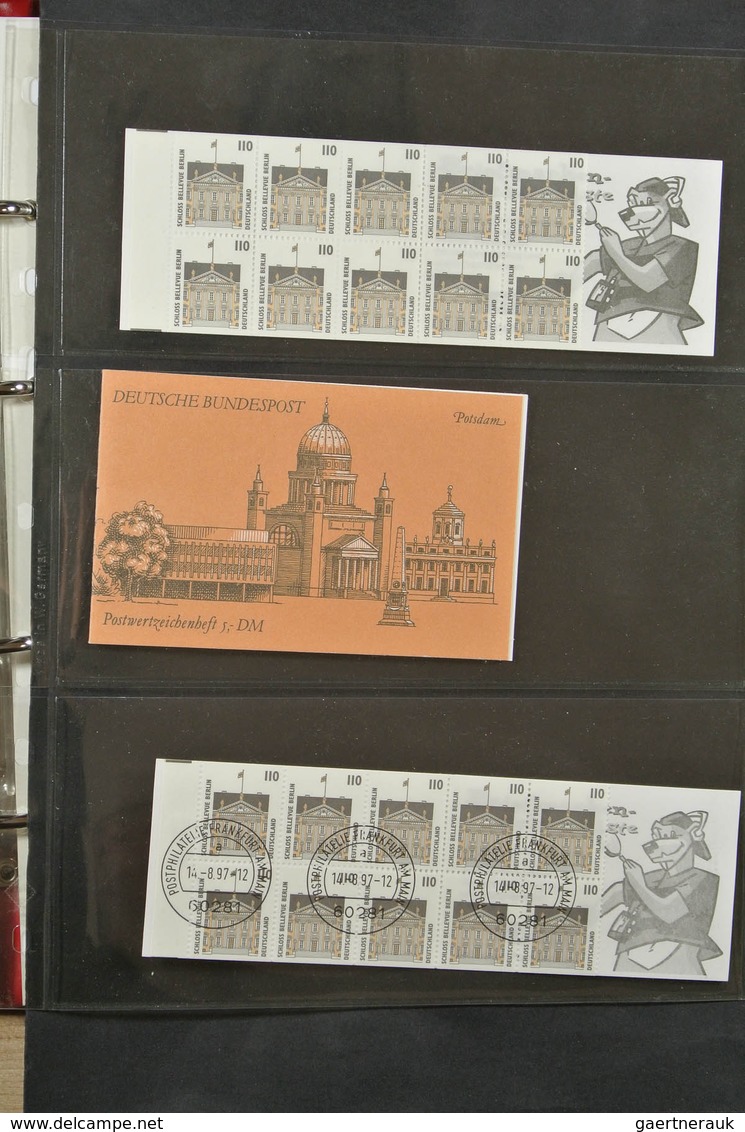 28636 Europa - West: Album with over 90 stampbooklets of various Western European countries, including som