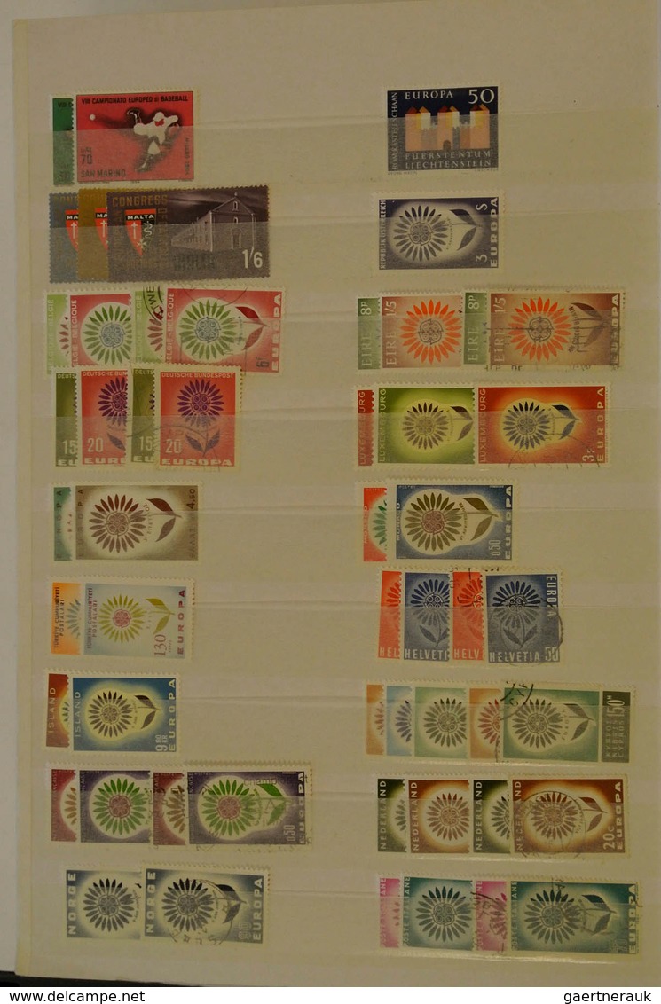 28688 Europa-Union (CEPT): 1956/89: Mostly MNH Collection Europa Cept 1956-1989 In 2 Stockbooks. Collectio - Autres - Europe