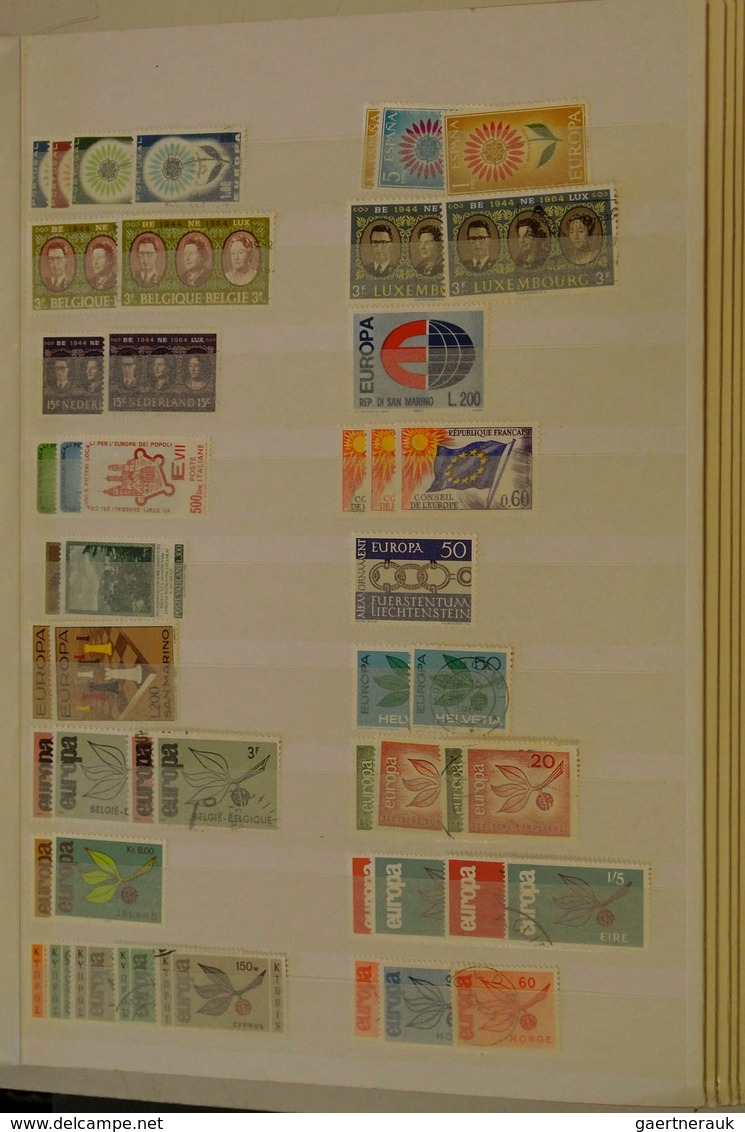 28688 Europa-Union (CEPT): 1956/89: Mostly MNH Collection Europa Cept 1956-1989 In 2 Stockbooks. Collectio - Autres - Europe