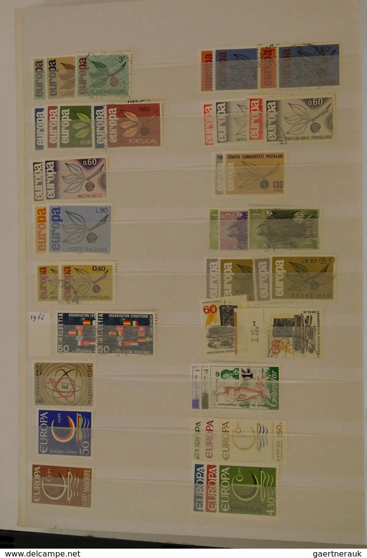 28688 Europa-Union (CEPT): 1956/89: Mostly MNH Collection Europa Cept 1956-1989 In 2 Stockbooks. Collectio - Autres - Europe