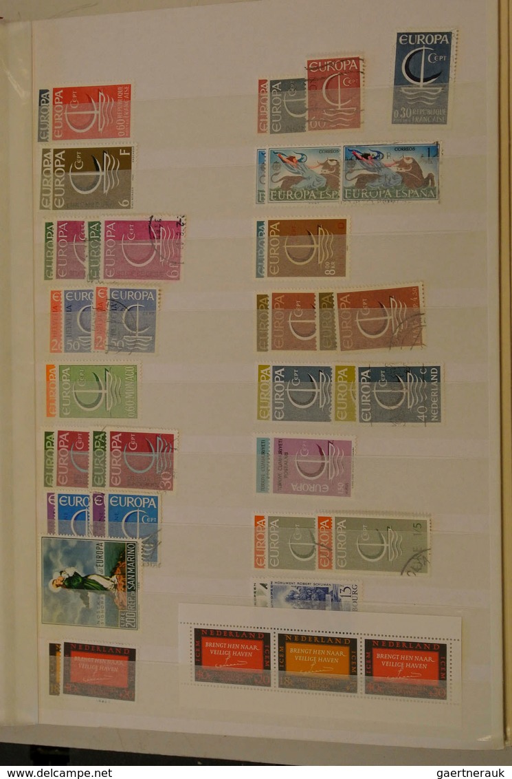 28688 Europa-Union (CEPT): 1956/89: Mostly MNH collection Europa Cept 1956-1989 in 2 stockbooks. Collectio