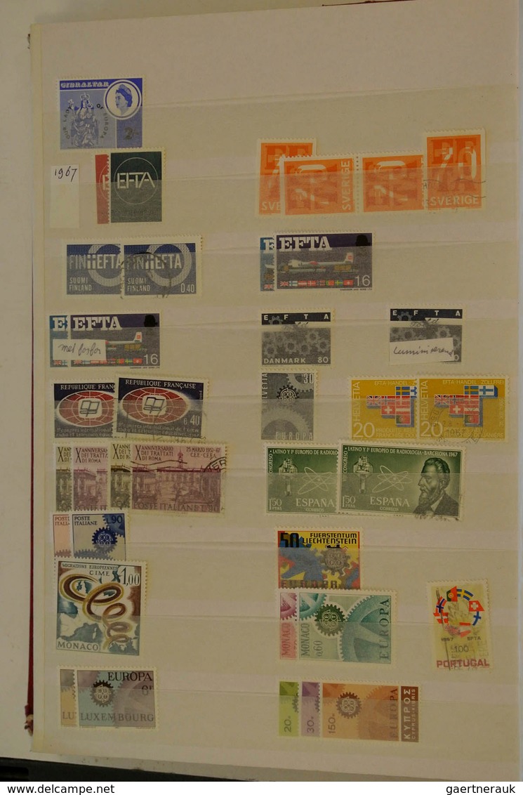 28688 Europa-Union (CEPT): 1956/89: Mostly MNH collection Europa Cept 1956-1989 in 2 stockbooks. Collectio