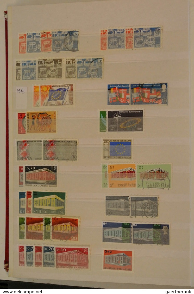 28688 Europa-Union (CEPT): 1956/89: Mostly MNH collection Europa Cept 1956-1989 in 2 stockbooks. Collectio