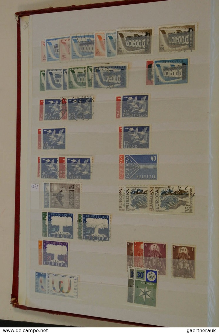 28688 Europa-Union (CEPT): 1956/89: Mostly MNH collection Europa Cept 1956-1989 in 2 stockbooks. Collectio