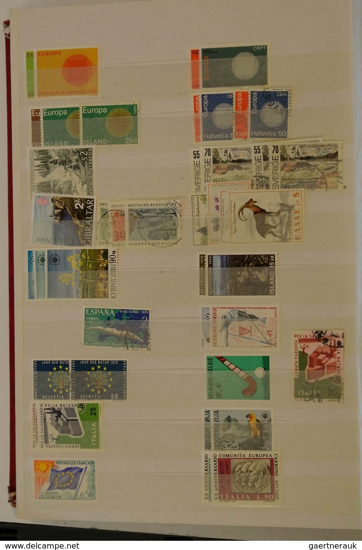 28688 Europa-Union (CEPT): 1956/89: Mostly MNH collection Europa Cept 1956-1989 in 2 stockbooks. Collectio