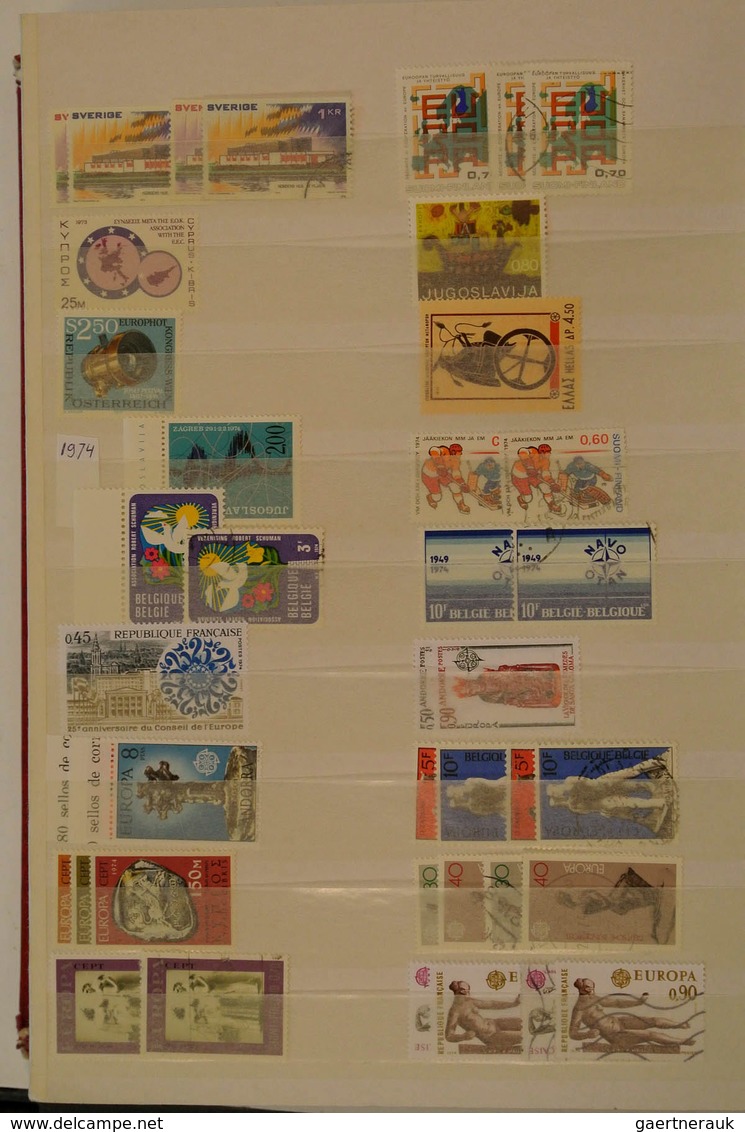 28688 Europa-Union (CEPT): 1956/89: Mostly MNH collection Europa Cept 1956-1989 in 2 stockbooks. Collectio