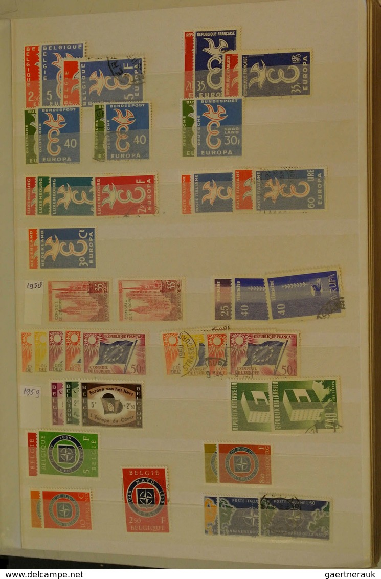 28688 Europa-Union (CEPT): 1956/89: Mostly MNH collection Europa Cept 1956-1989 in 2 stockbooks. Collectio