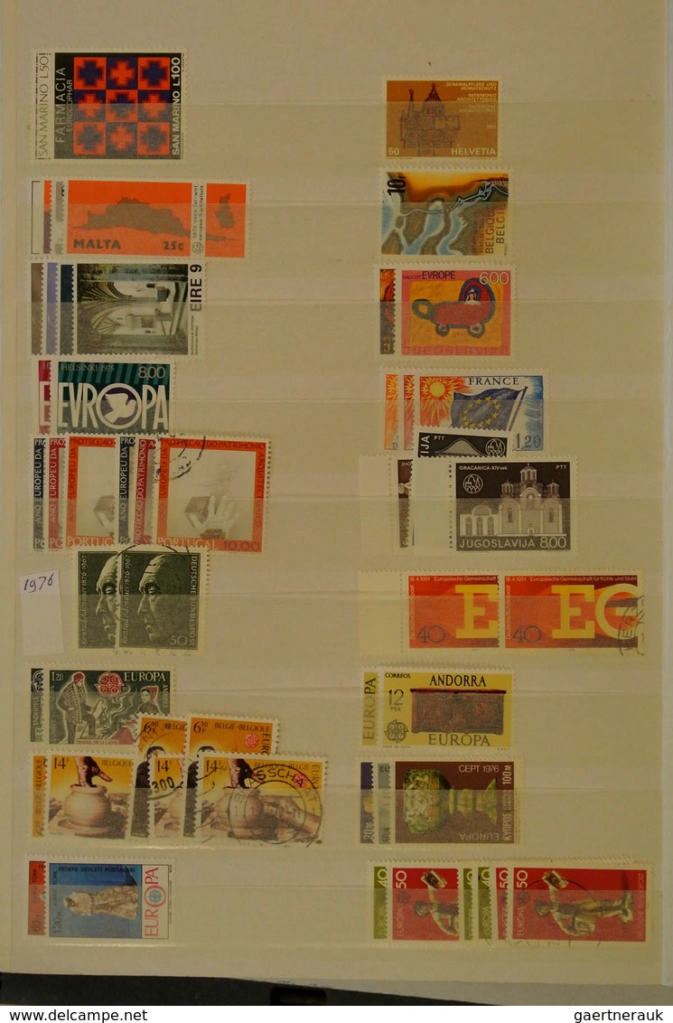 28688 Europa-Union (CEPT): 1956/89: Mostly MNH collection Europa Cept 1956-1989 in 2 stockbooks. Collectio