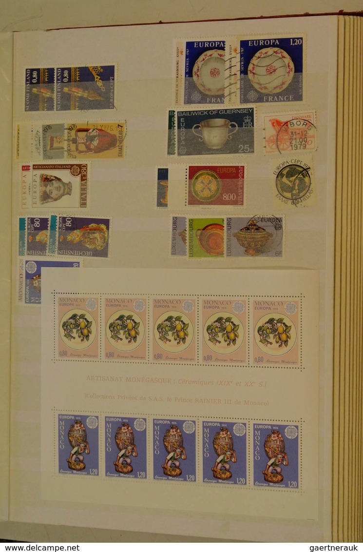 28688 Europa-Union (CEPT): 1956/89: Mostly MNH collection Europa Cept 1956-1989 in 2 stockbooks. Collectio