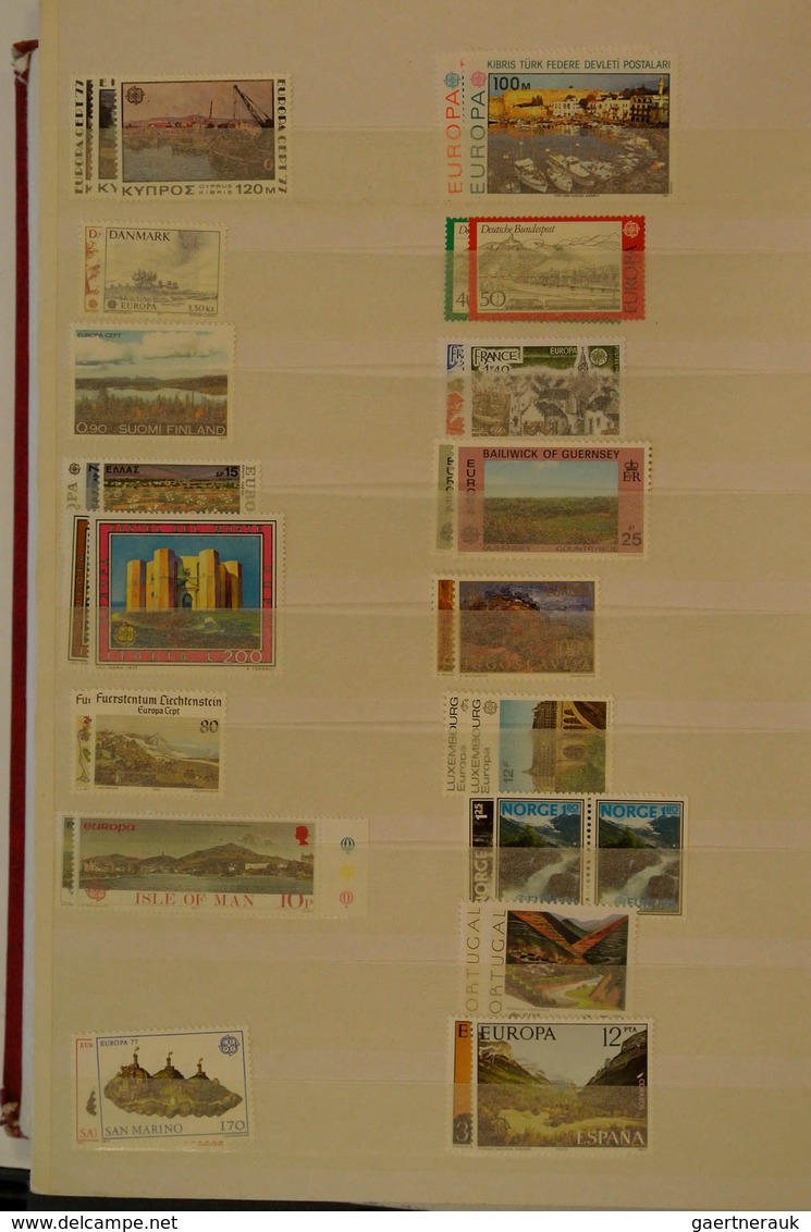 28688 Europa-Union (CEPT): 1956/89: Mostly MNH collection Europa Cept 1956-1989 in 2 stockbooks. Collectio