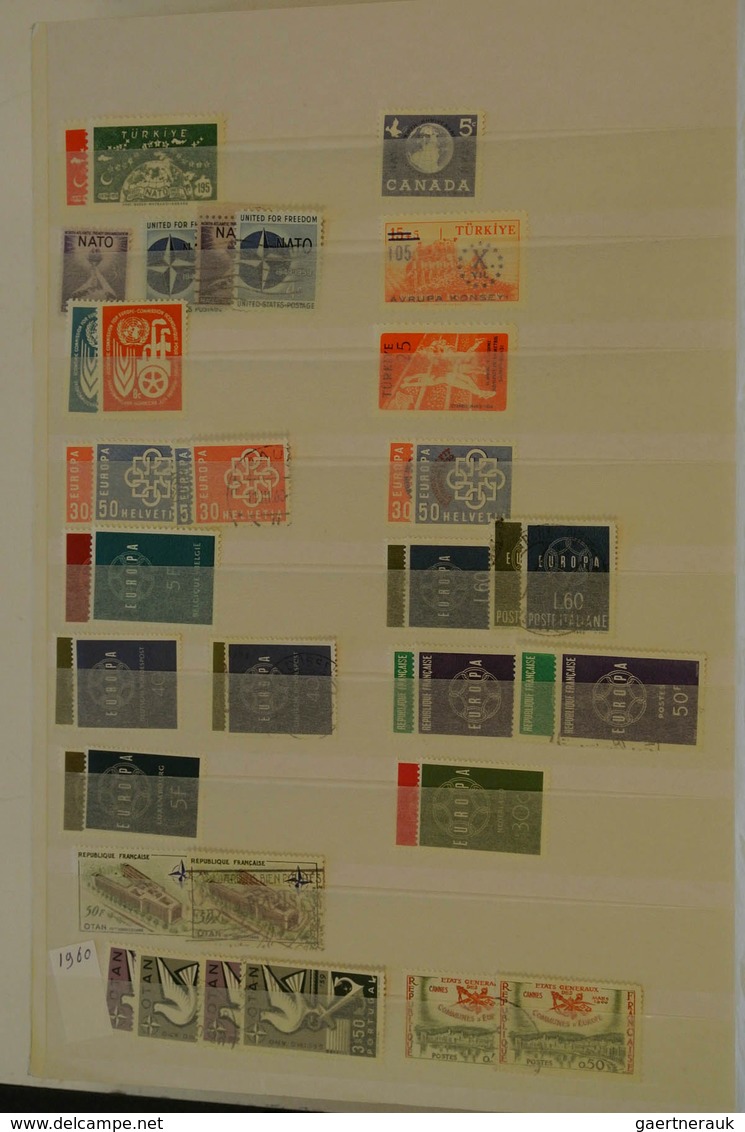 28688 Europa-Union (CEPT): 1956/89: Mostly MNH collection Europa Cept 1956-1989 in 2 stockbooks. Collectio