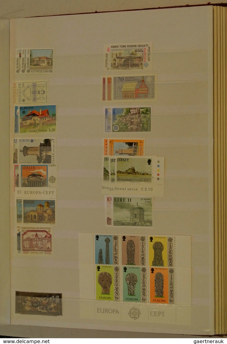 28688 Europa-Union (CEPT): 1956/89: Mostly MNH collection Europa Cept 1956-1989 in 2 stockbooks. Collectio