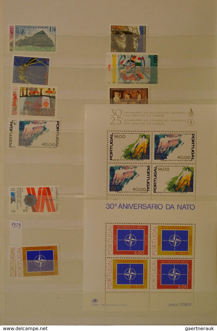 28688 Europa-Union (CEPT): 1956/89: Mostly MNH collection Europa Cept 1956-1989 in 2 stockbooks. Collectio