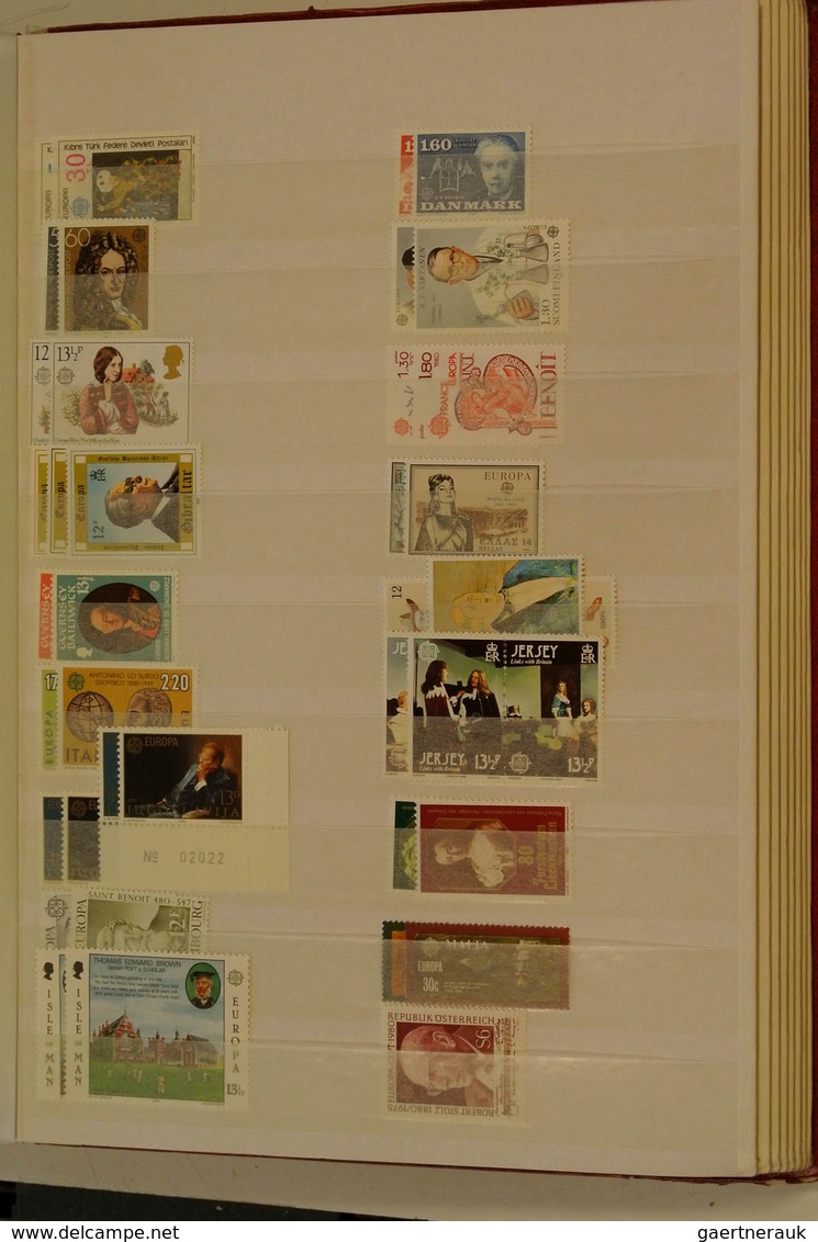 28688 Europa-Union (CEPT): 1956/89: Mostly MNH collection Europa Cept 1956-1989 in 2 stockbooks. Collectio