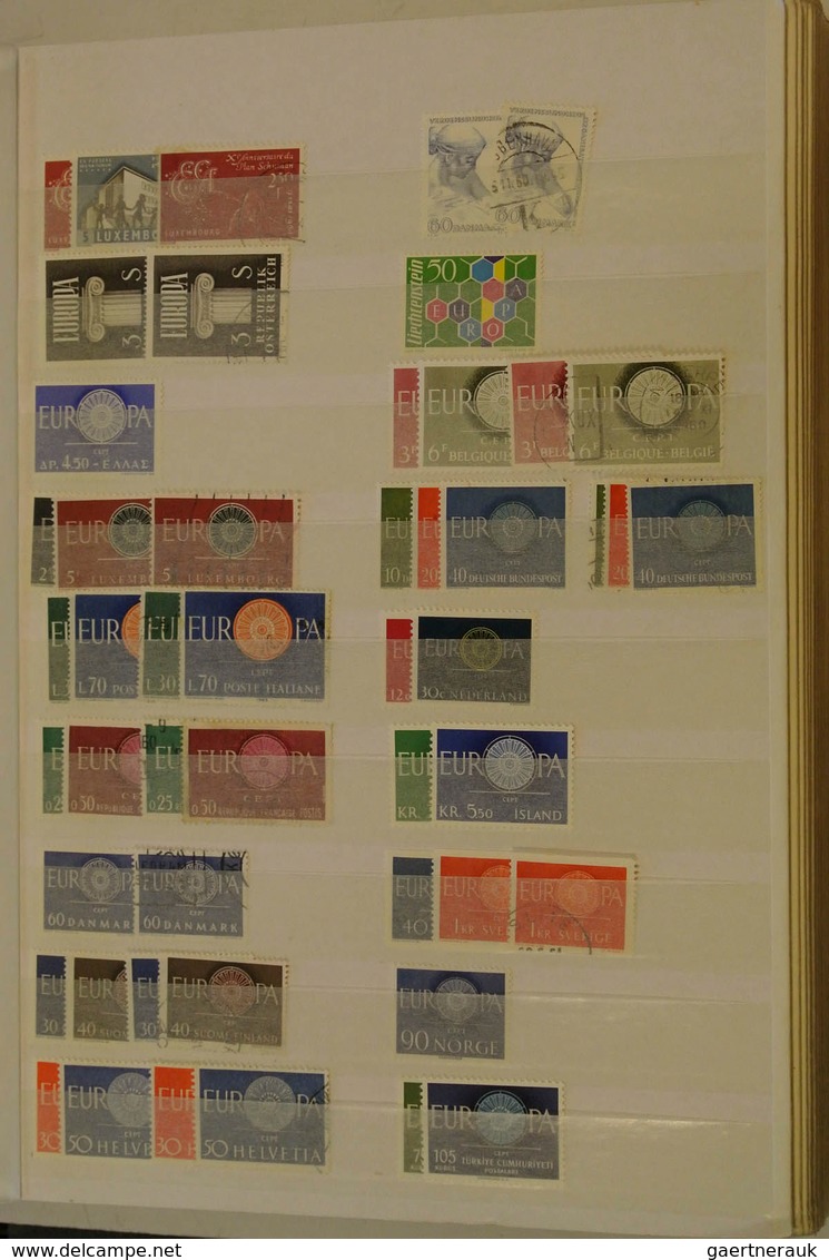 28688 Europa-Union (CEPT): 1956/89: Mostly MNH collection Europa Cept 1956-1989 in 2 stockbooks. Collectio