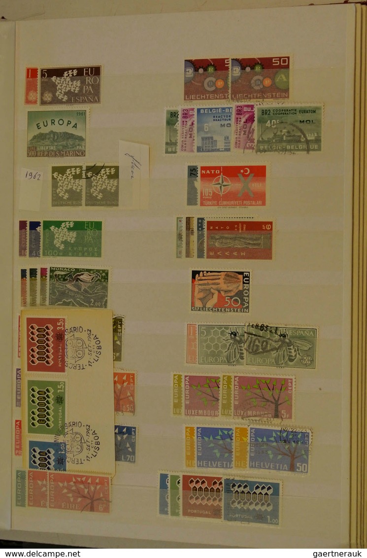 28688 Europa-Union (CEPT): 1956/89: Mostly MNH collection Europa Cept 1956-1989 in 2 stockbooks. Collectio