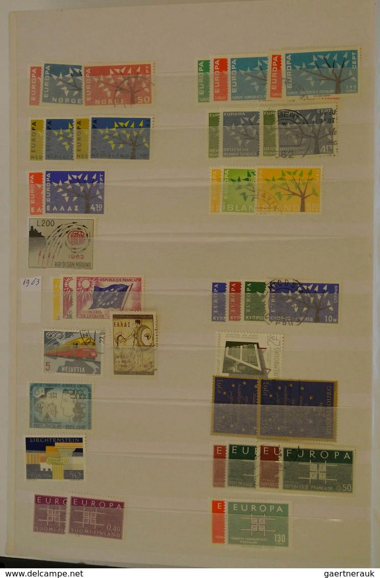 28688 Europa-Union (CEPT): 1956/89: Mostly MNH collection Europa Cept 1956-1989 in 2 stockbooks. Collectio