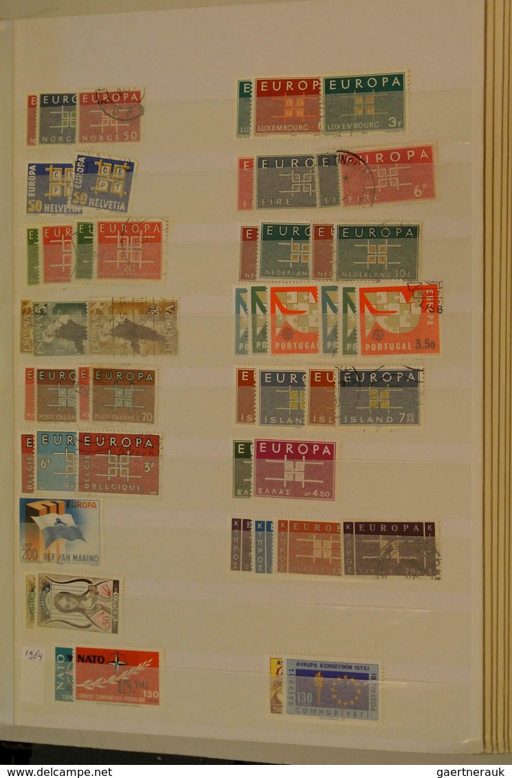 28688 Europa-Union (CEPT): 1956/89: Mostly MNH collection Europa Cept 1956-1989 in 2 stockbooks. Collectio