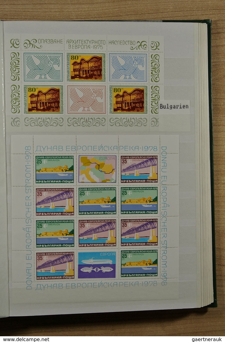 28690 Europa-Union (CEPT): 1956-1981. MNH, partly double, for 99% complete collection Europa CEPT 1956-198