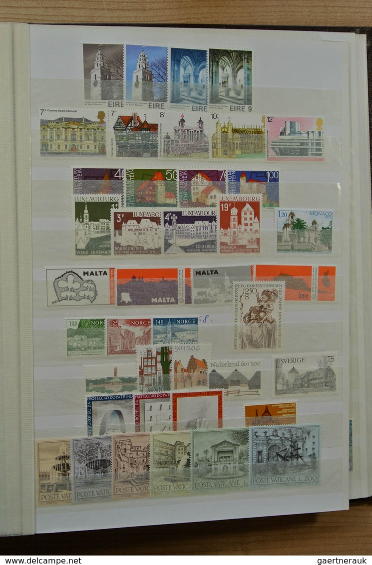 28691 Europa-Union (CEPT): 1956-1992. Well filled, mostly MNH collection United Europe 1956-1992 in 2 stoc