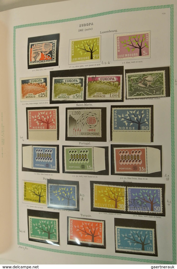 28692 Europa-Union (CEPT): 1956-1999. Nicely Filled, Mostly MNH Collection Europe CEPT 1956-1999 In 2 Blan - Autres - Europe