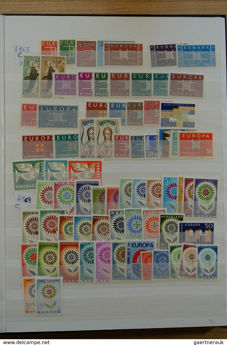 28700 Europa-Union (CEPT): 1958-2013! MNH collection Europa CEPT 1958-2013 in 3 stockbooks. Cat. value ove