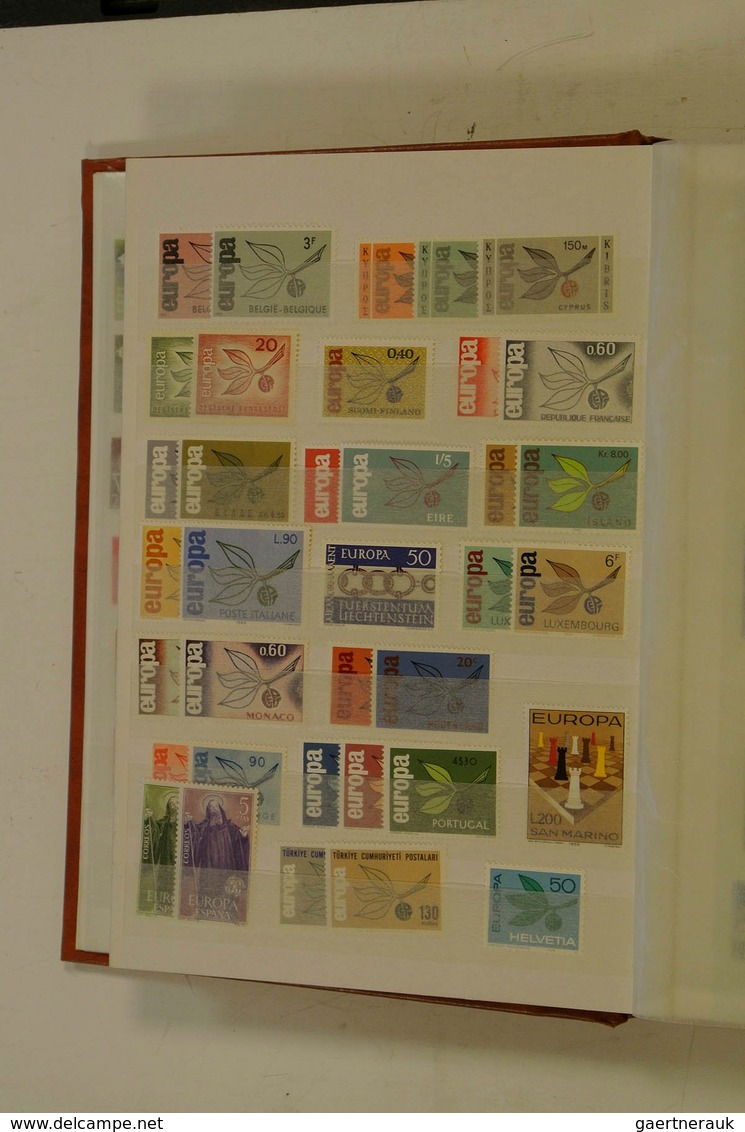 28709 Europa-Union (CEPT): 1960/82: MNH, almost complete collection Europa CEPT 1960-1982 in stockbook. Co