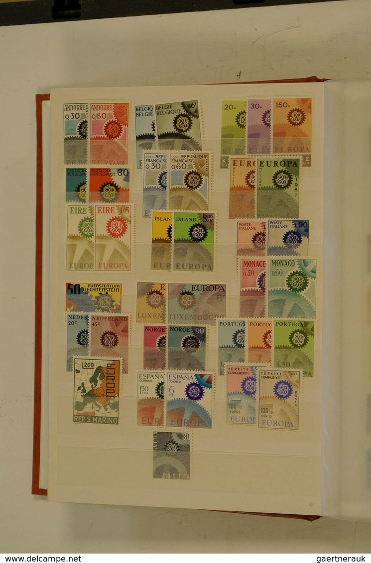 28709 Europa-Union (CEPT): 1960/82: MNH, almost complete collection Europa CEPT 1960-1982 in stockbook. Co