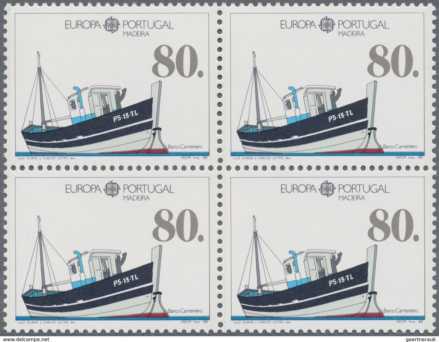 28791 Europa-Union (CEPT): CEPT 1988 Complete Sets Without The Blocks MHN Per 100. Michel 20110,- ?. ÷ 198 - Autres - Europe