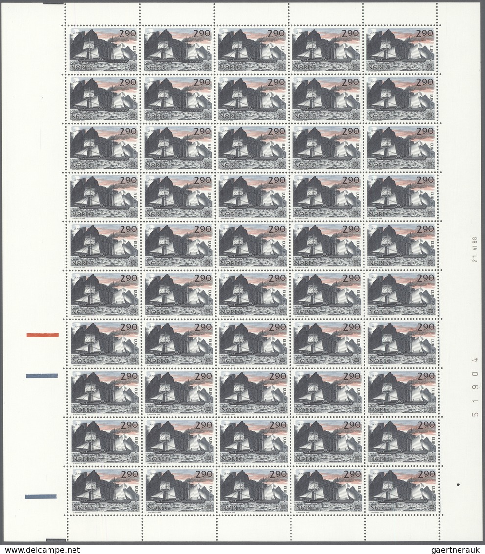 28793 Europa-Union (CEPT): CEPT 1988 complete sets without the blocks MHN per 175. Michel 35192,- ?. ÷ 198