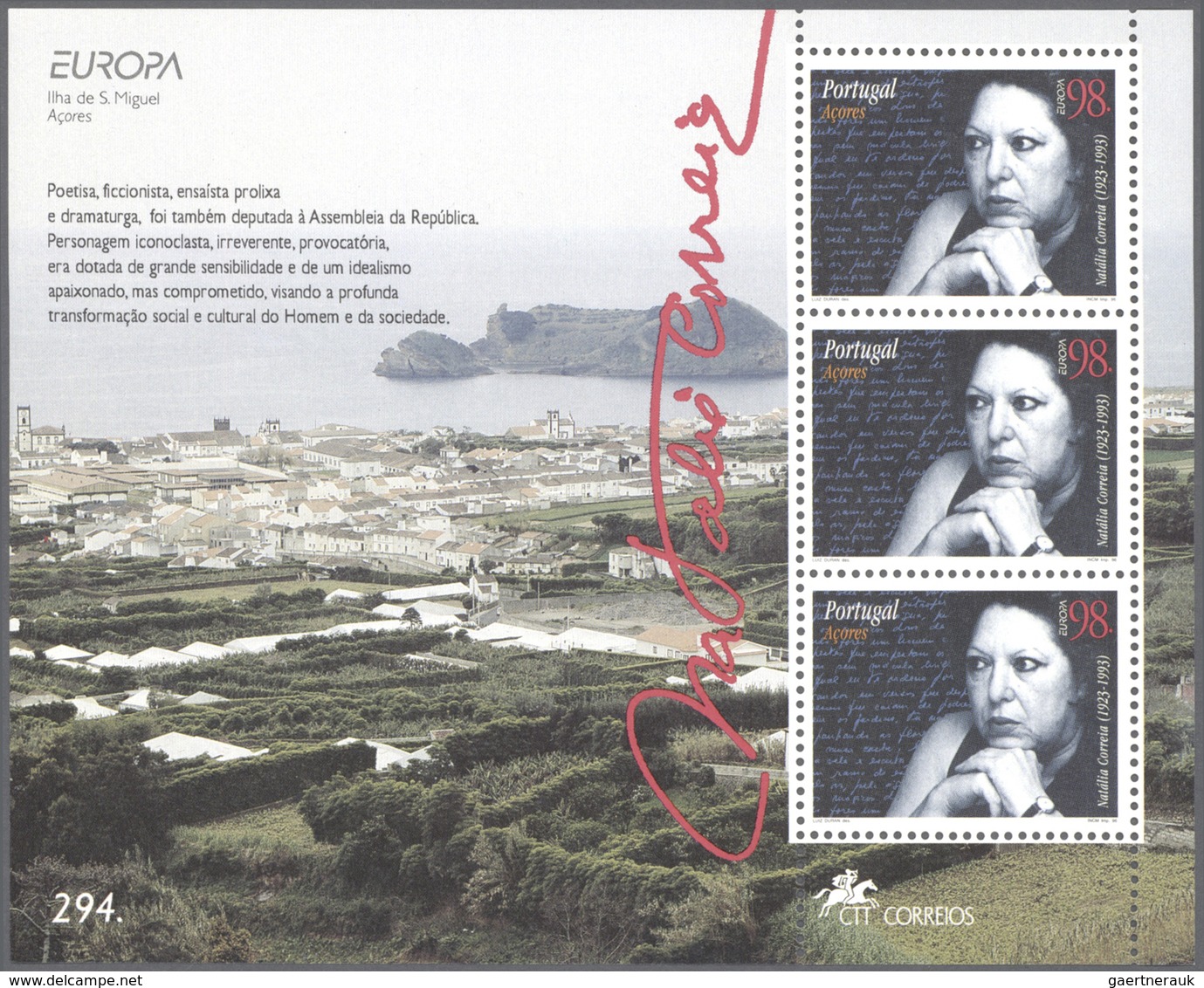 28821 Europa-Union (CEPT): CEPT 1996 Complete Sets MHN Per 100, Including All Blocks And The Issues Of The - Autres - Europe